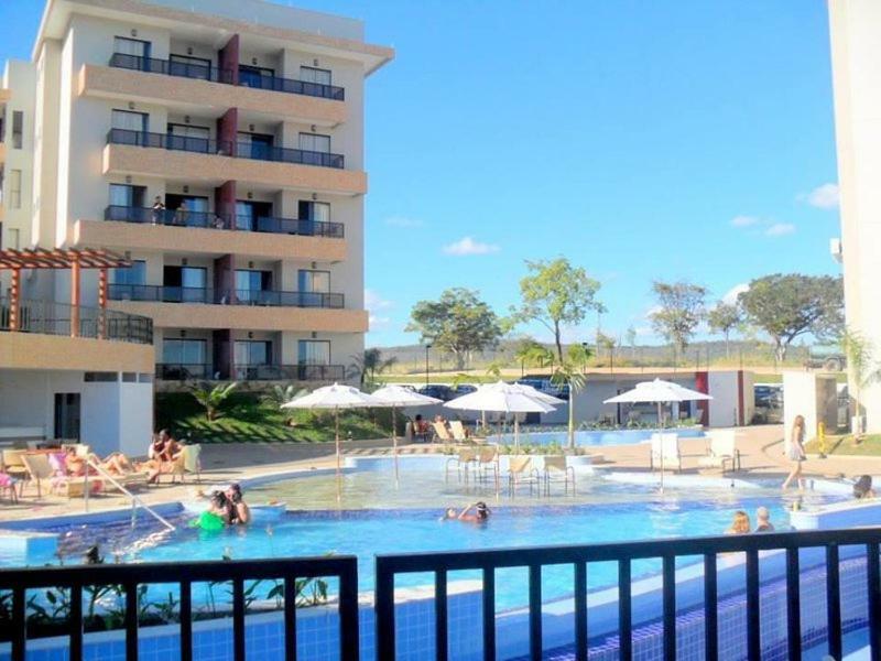 Resort Marina Flat & Nautica Caldas Novas Exteriör bild