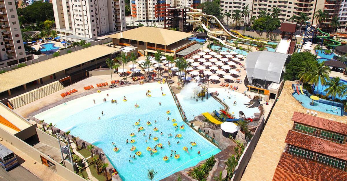 Resort Marina Flat & Nautica Caldas Novas Exteriör bild