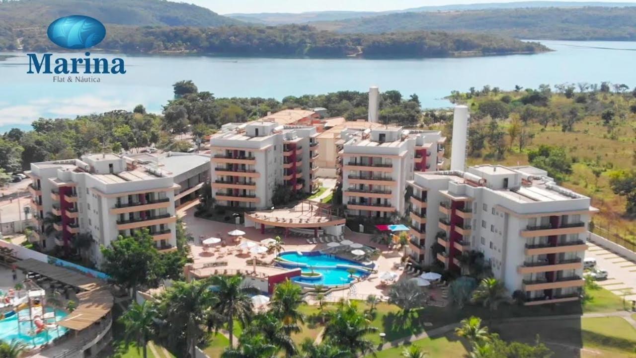 Resort Marina Flat & Nautica Caldas Novas Exteriör bild